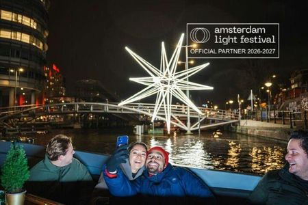 Amsterdam Light festival open boat cruise