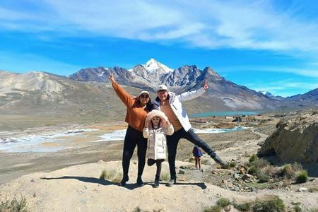Full-day glacial adventure to Charquini Lagoon from La Paz
