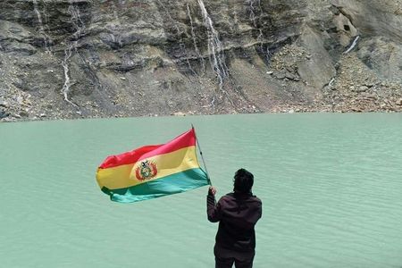 Charquini Glacier and Emerald Lagoon guided day trip from La Paz