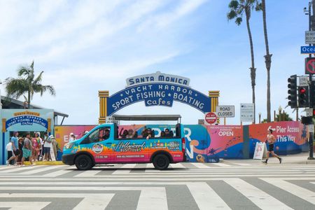 Hollywood sightseeing and celebrity homes tour from Santa Monica