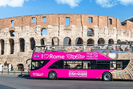Rome pass with hop-on hop-off bus and fast-track access to top sights
