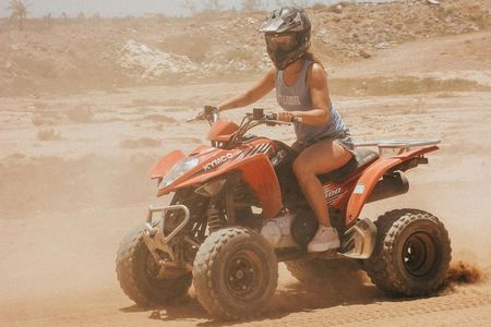 Combo quad and camel ride with Barbecue