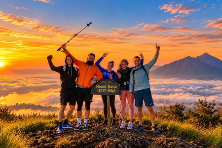Mount Batur sunrise hike and hidden waterfall visit