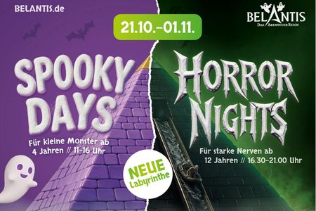 Halloween at BELANTIS Adventure Kingdom, Spooky Days and Horror Nights