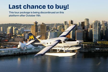 Vancouver scenic seaplane tour with Capilano Suspension Bridge