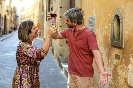 Florence sunset food and wine guided tour
