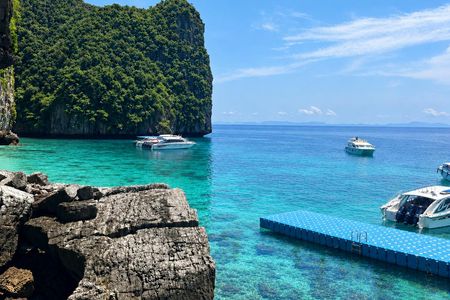 Phi Phi Islands full-day tour with private beach access