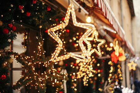 Athens Christmas lights e-bike tour with Santa's elves