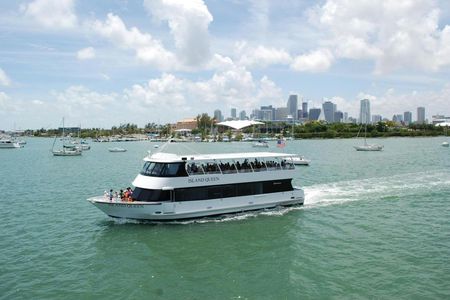 Biscayne Bay boat and self-balancing scooter tour