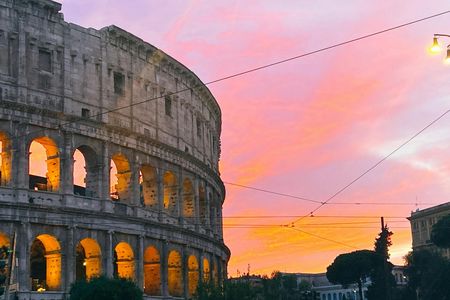 Colosseum, Roman Forum and Palatine Hill Experience with City Walking Tour