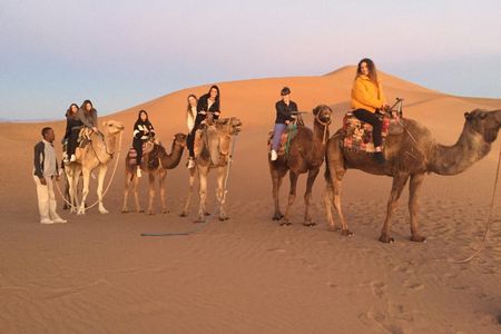 Two-day private desert tour from Marrakech to Zagora with overnight Bedouin camp stay