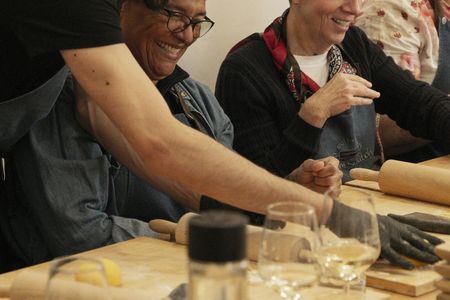 Frascati pasta making, tiramisu and wine tasting in secret cellar