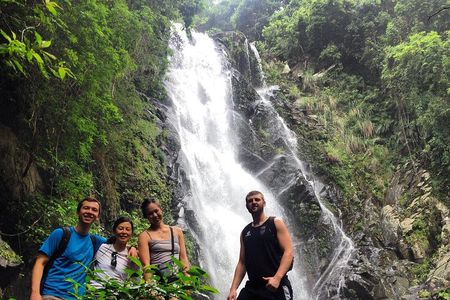Plover Cove Bicycling and Hiking Waterfall Adventure