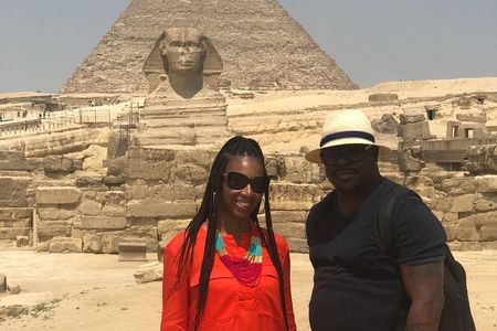 Full Day GizaPyramids,Sphinx,Grand Egyptian museum Bazzar, Nile 