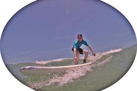 Professional surf lessons Dominican Republic, Cabarete, Encuentro