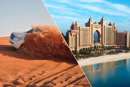 Dubai Morning Tour and Afternoon Desert Safari with BBQ dinner