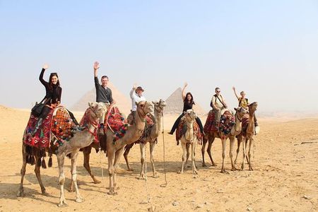Discover Giza Pyramids, Sakkara & Memphis With Private Guide & Lunch & Camel Inc