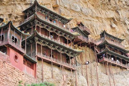 Datong Highlights Sightseeing: Hanging Monastery and Wooden Pagoda