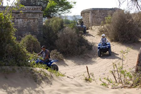 3 Hours Quad Trip in Essaouira discover the Cave and the biggest Dunes