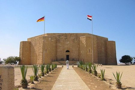 Day Tour to Alamain Museum Visiting the Commonwealth German Cemetery from Alexandria 