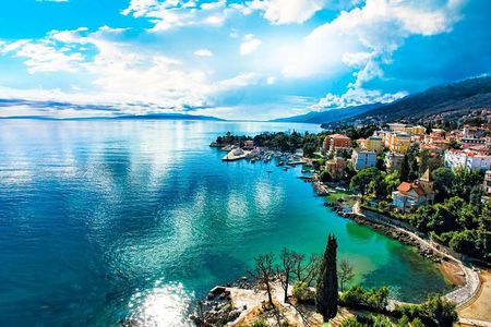From Zagreb: Opatija, Rijeka & Trsat Small Group Guided Tour