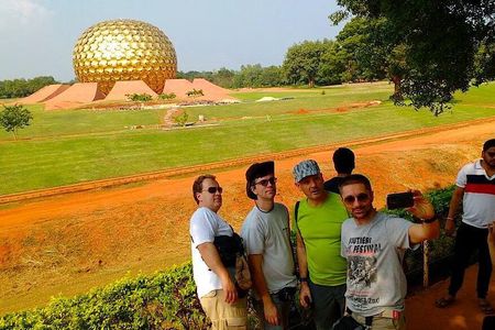 One day private tour of Pondicherry from Chennai in car with a guide