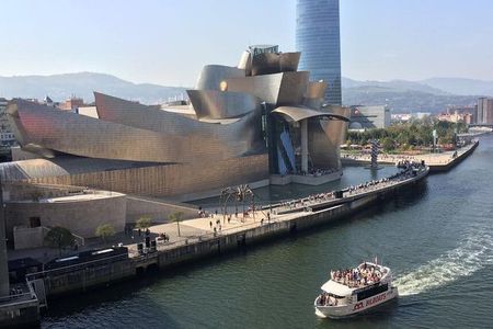 Bilbao, Guggenheim and Gaztelugatxe from San Sebastian