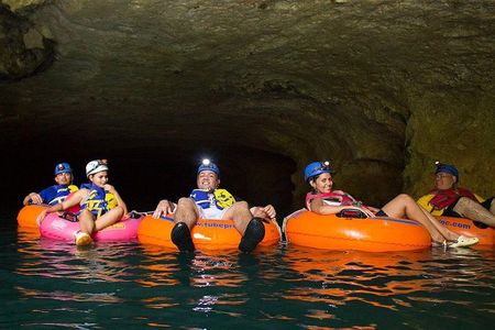Cave Tubing & Zipline Adventure with Lunch