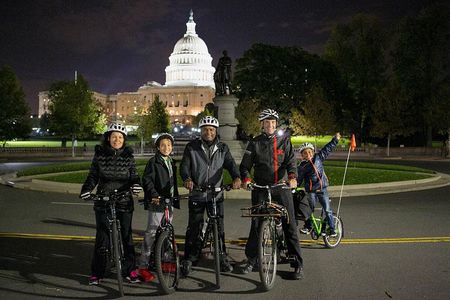Private DC Monuments at Night Bike Tour