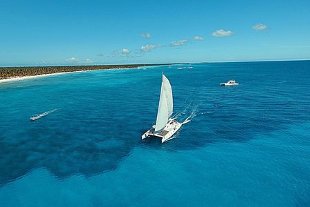 Saona Island small group - luxury catamaran
