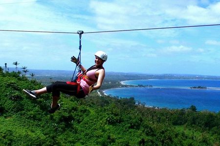Vanuatu Jungle Zipline with Transfers