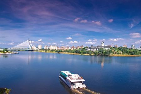 Putrajaya Boat Cruise, with Lunch, Prime Minister Office, Putra and Pink Mosques