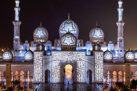 Full-Day Abu Dhabi Tour & Ferrari World Tickets 
