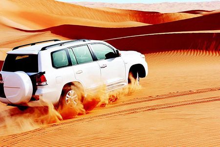 Red Dunes Safari with Sandboarding & Camel Ride from Ras Al Khayma