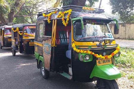 Private Guided Kochi Tuk tuk Tours with Pickup from Cruise Ships