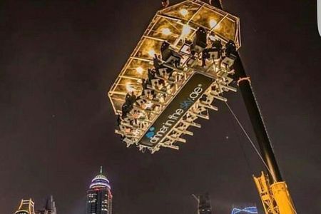Dinner in the Sky Dubai: Aerial Dining with City Views