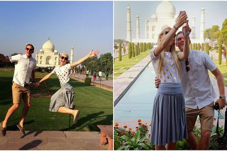 From Mumbai: 2-Days Taj Mahal Sunrise Tour with Flight & Hotel