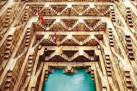 A Water Technology Wonder - India's 11th century Chand Baoli Step Well