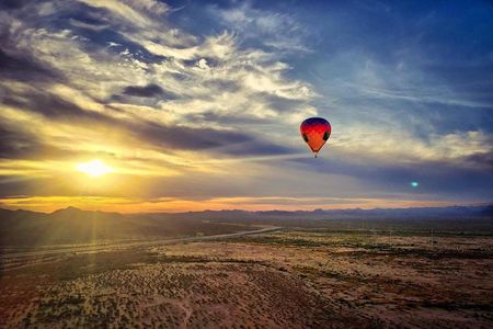 Morning Hot Air Balloon Flight