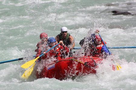 Sunwapta Challenge Whitewater Rafting: Class III Rapids