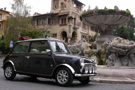 Best neighborhoods of Rome by Mini Cooper Classic Cabriolet 