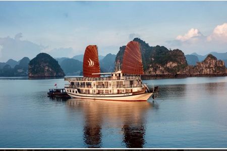 Halong Glory Legend 3 Days 2 Nights visit Titov cave depart from Hanoi