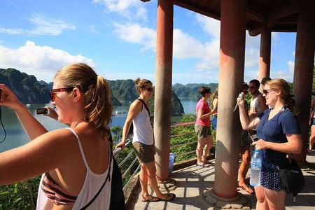 Apricot Halong Cruise Discovering Titov And Amazing Cave 2 Days 1 Night