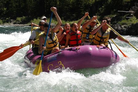 Whitewater Rafting Small Boat Adventure Snake River Jackson Hole 