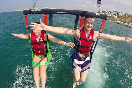 Parasailing, Snorkel Cruise & Private Beach from Punta Cana