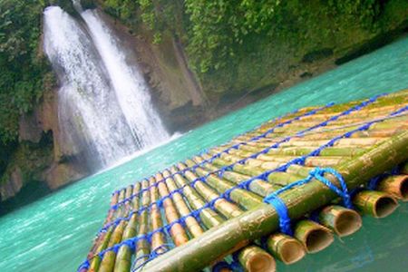 Kawasan Falls and Mantayupan Falls in One Day from Cebu
