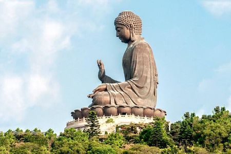 Coach Day Tour - Lantau Island Visiting and Giant Buddha Cable Car Tour Plus Tai O Boat Ride