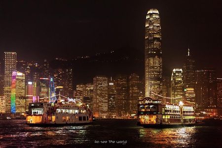 Hong Kong Tour: Sunset Peak Tram & Victoria Harbour Night Cruise