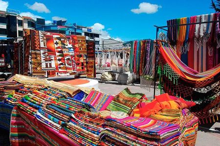 Otavalo Marketplace and Cotacachi Town from Quito