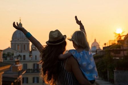 Kid-Friendly Best of Rome By Night w Gelato & Pizza for Families